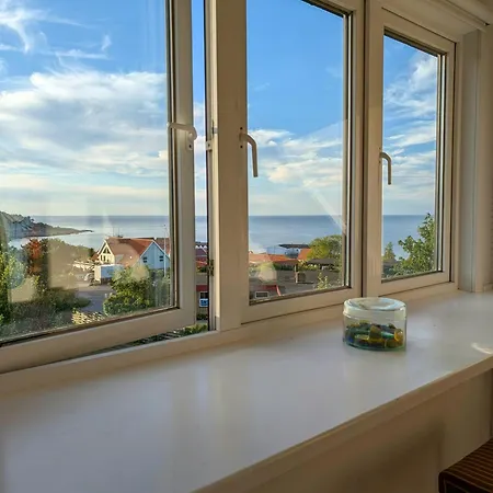 Semi-detached House With Sea View In Sandvig Holiday home Allinge-Sandvig